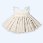 Vestido Miami tul natural