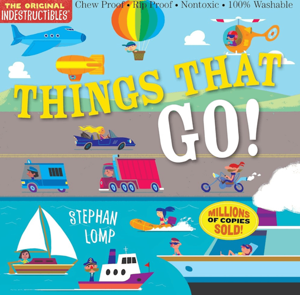 749-019cf319-9174-77e7-8b0c-10e13f6ae83b.png Libro Indestructibles: Things that go - Imagen 1