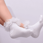 Medias Bailarinas white