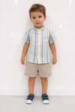 Conjunto short teo