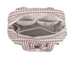 Mochila Praliné Vichy Moka - Imagen 3