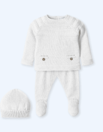 Conjunto 3p tigris blanco - Imagen 2