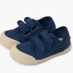 zapatillas puntera barefoot  azul marino