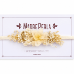 Vincha para bebé preservados flor