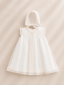 Vestido Lucia crudo - 6 meses, Aleste