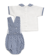 Peto tela ballenas con camisa - Imagen 2