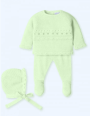 Conjunto 3p Papaya lima - 0 meses, 7 Bancas