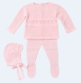 Conjunto 3p Papaya rosa - 0 meses, Aleste