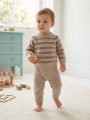 conjunto pantalón punto leif cocoa - 12 meses, 7 Bancas