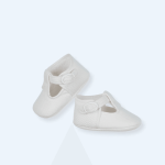 Zapato bebé Dot Bliss bautizo blanco