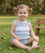 Ranita Floral Rustik brisa - 6 meses, 7 Bancas