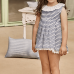 Vestido con tela ballenas