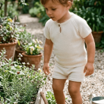 Conjunto niño punto Serenity Natural