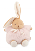 Conejito patapouf rosa 17cm - Imagen 3