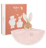 Doudou conejito redondo rosa