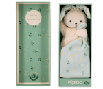 Doudou con mantita conejito blanco - Imagen 3