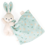 Doudou con mantita conejito blanco