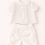Conjunto bebé ceremonia algodón