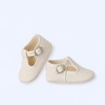 Zapato bebé Dot Bliss bautizo crudo