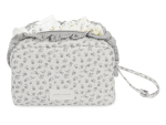 Neceser flores lilttle bloom gris - Imagen 3