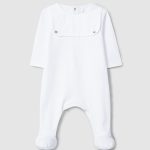 Enterizo Jacquard blanco