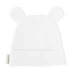 Gorrito bebé blanco