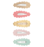 Mini clips clacs con borde festoneado - Imagen 2