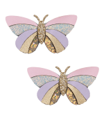 Prensitas mariposa a rayas - Imagen 2