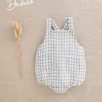 Ranita de cuadros con tirantes