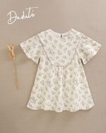 Vestido bambula con estampado floral