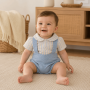 Conjunto tirantes bebe cobijo - 6 meses, Aleste