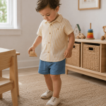 Conjunto short niño raiz