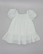 Vestido estampado azul - Imagen 2