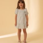 Vestido estampado azul