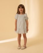 Vestido estampado azul