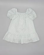 Vestido estampado azul - Imagen 3