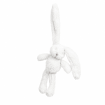 Conejito orejas sonajero blanco 23 cm