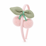 Diadema cerezas rosa